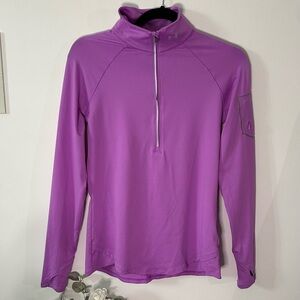 Under Armour Purple Quarter-Zip Pullover